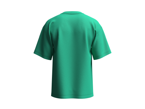 T-Shirt Single Color 3D Model