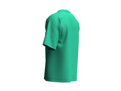 T-Shirt Single Color 3D Model
