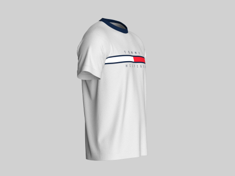 Tommy Hilfiger T-Shirt 3D Model