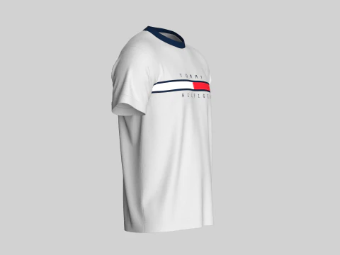 Tommy Hilfiger T-Shirt 3D Model
