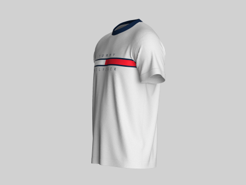 Tommy Hilfiger T-Shirt 3D Model