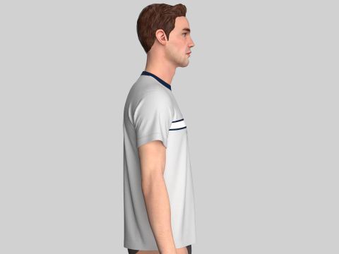 Tommy Hilfiger T-Shirt 3D Model