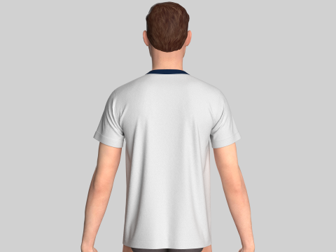 Tommy Hilfiger T-Shirt 3D Model