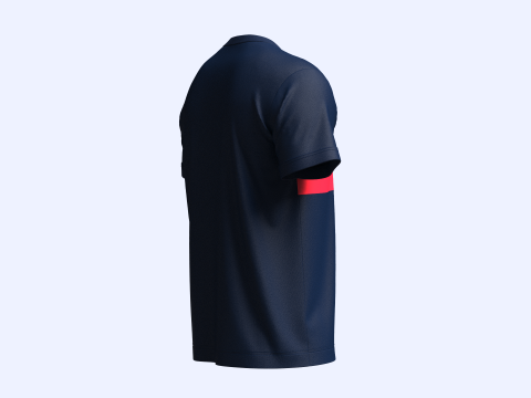 Tommy Hilfiger Stripe T-Shirt 3D Model