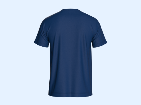 Tommy Hilfiger Blue T-Shirt Model 3D