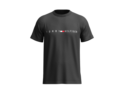 Tommy Hilfiger Black T-Shirt 3D-Modell