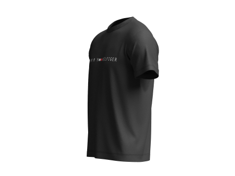 Tommy Hilfiger Black T-Shirt Model 3D