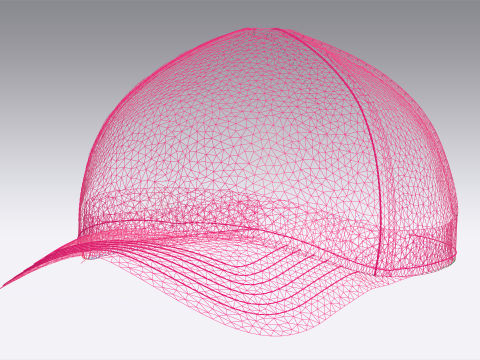 FIVE PANEL CAP 3D Model