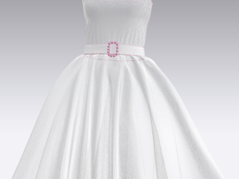 Barbie Dress 3Dモデル