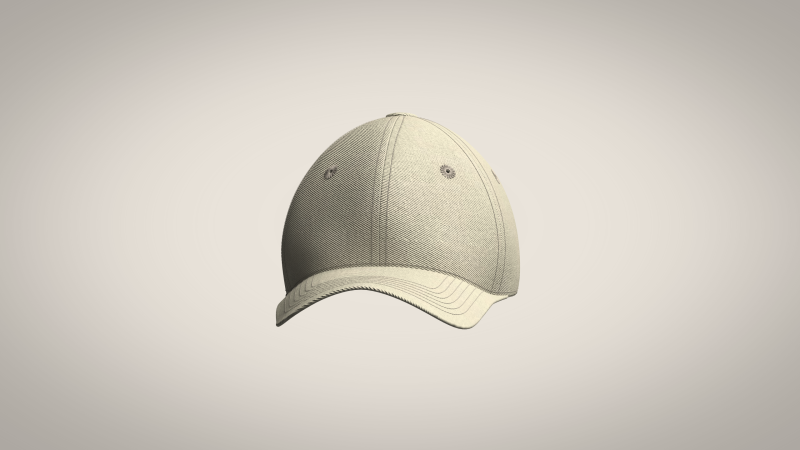 Baseball Cap Modello 3D .c4d .max .obj .3ds .fbx .stl .blend 