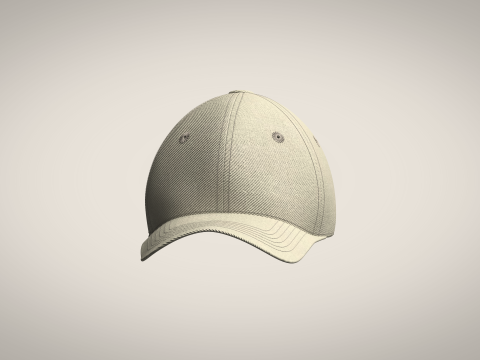 Baseball Cap 3D मॉडल