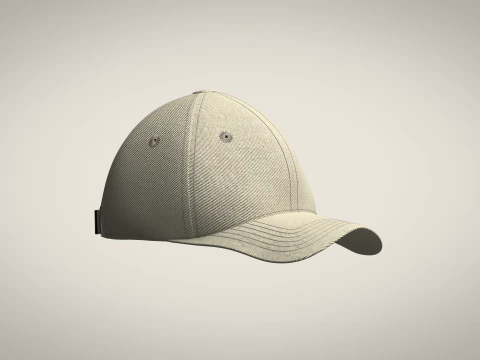 Bon&eacute; de beisebol Modelo 3D