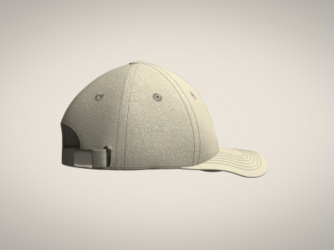 Baseball Cap Modello 3D