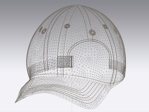 Baseball Cap Modello 3D