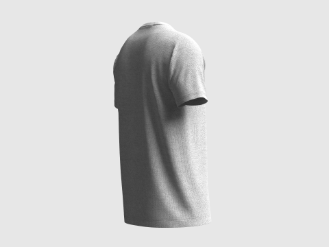 Basic Regular Tshirt 3D Model