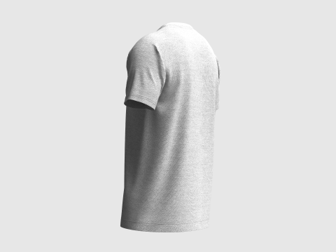 Basic Regular Tshirt 3D Model