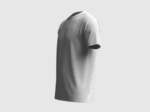 Basic Regular Tshirt 3D Model