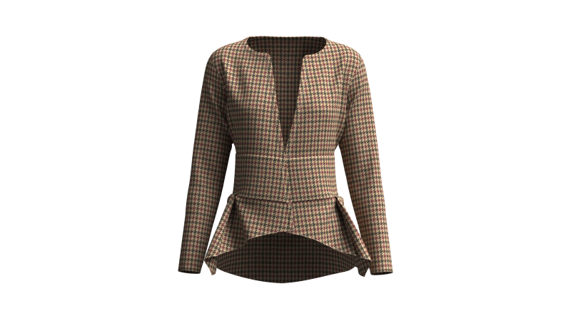Ladies Fashion Tops 3D 模型 .c4d .max .obj .3ds .fbx .stl .blend 