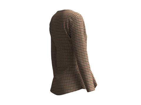 Ladies Fashion Tops 3D 模型