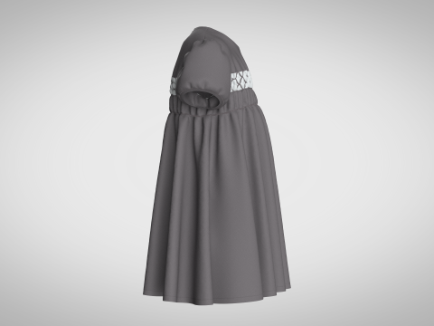 Kids Party Dress 3D Modell
