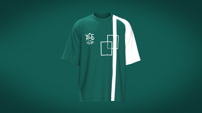 Men Raglan Tshirt - ACE 3D Model .c4d .max .obj .3ds .fbx .stl .blend 