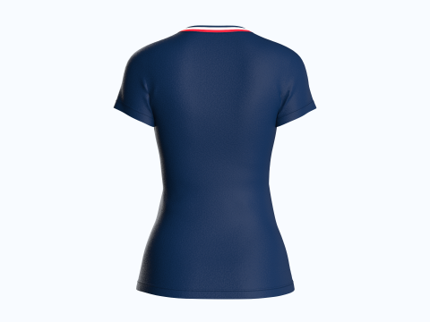 Tommy Hilfiger - Girls Stripe Crewneck T-Shirt 3D 모델