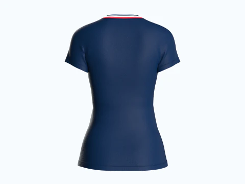 Tommy Hilfiger - Girls Stripe Crewneck T-Shirt 3D Model