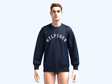 Tommy Hilfiger - Sweatshirt Model 3D