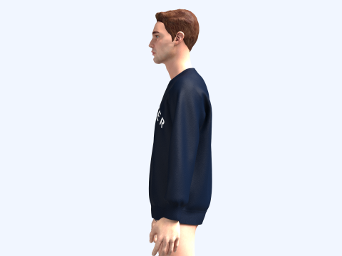 Tommy Hilfiger - Sweatshirt Model 3D