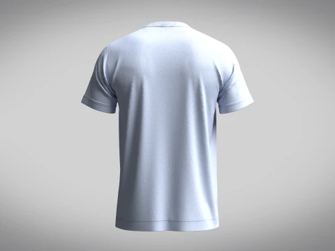 Tshirt - Lying On The Moon 3D Model