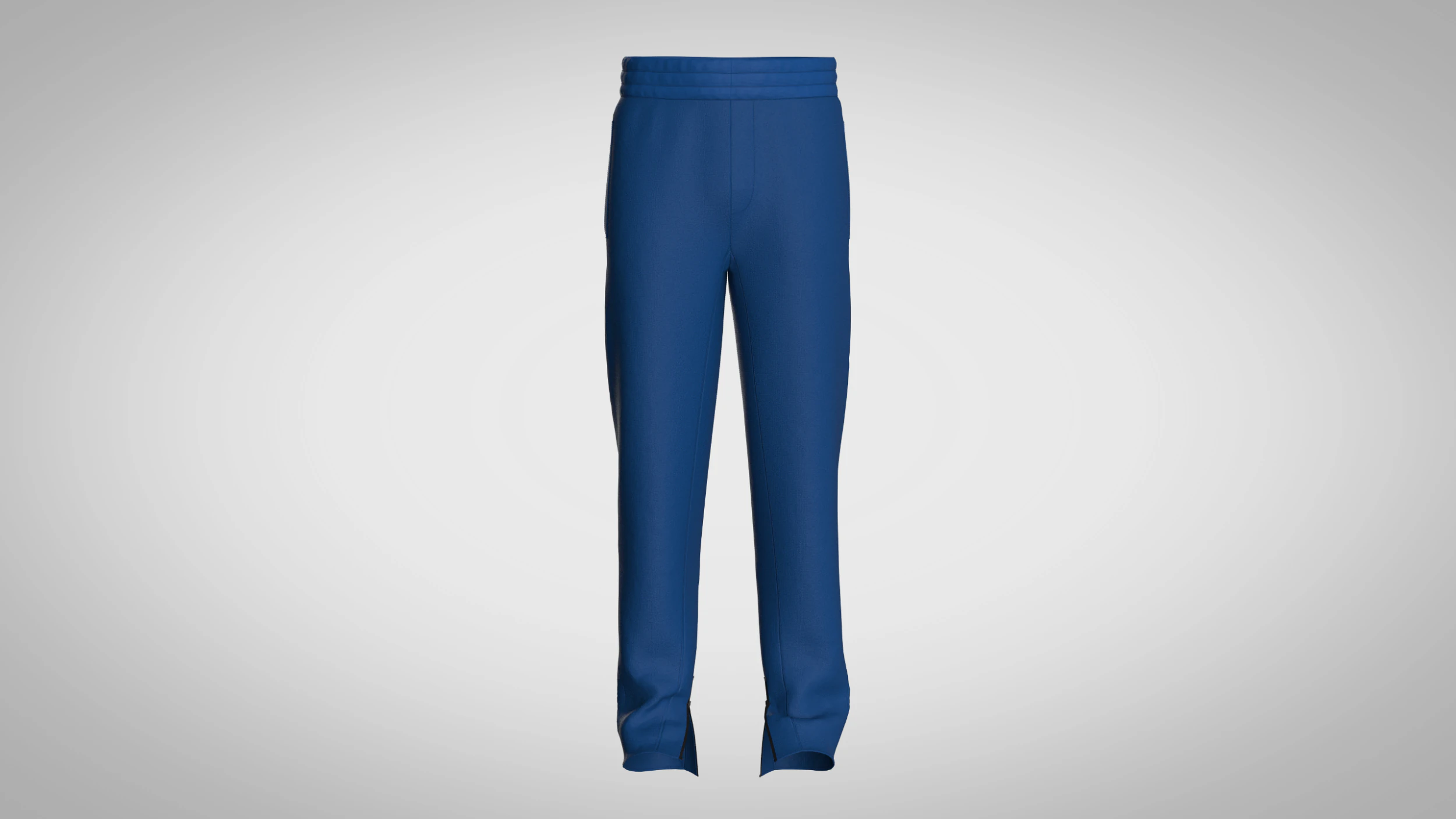 Trouser Pant - Zipper 3D Model .c4d .max .obj .3ds .fbx .stl .blend