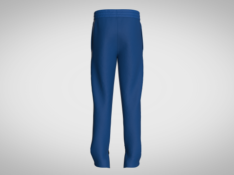 Trouser Pant - Zipper 3D-Modell