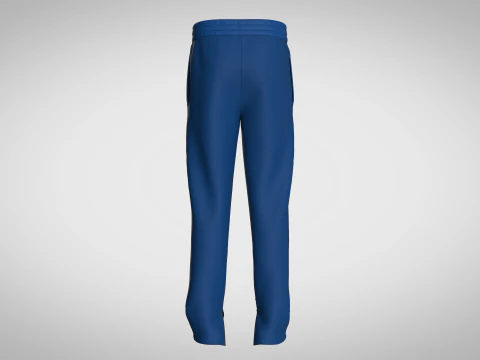 Trouser Pant - Zipper 3D Model