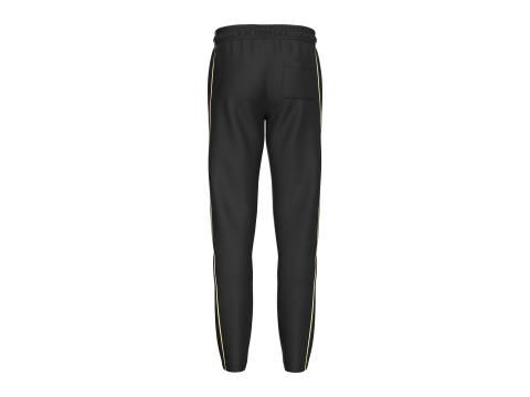 Track Pants - Black And Gold 3D Model