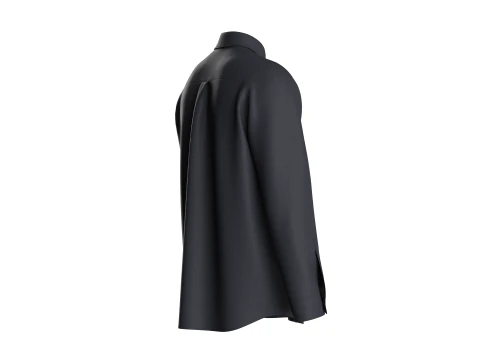 Men Shirt - Single Color 3D Model