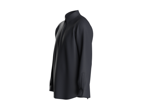Men Shirt - Single Color 3D Модель