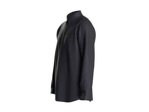 Men Shirt - Single Color 3D Model