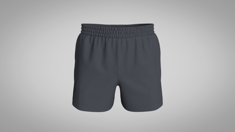 Men Shorts Model 3D .c4d .max .obj .3ds .fbx .stl .blend 