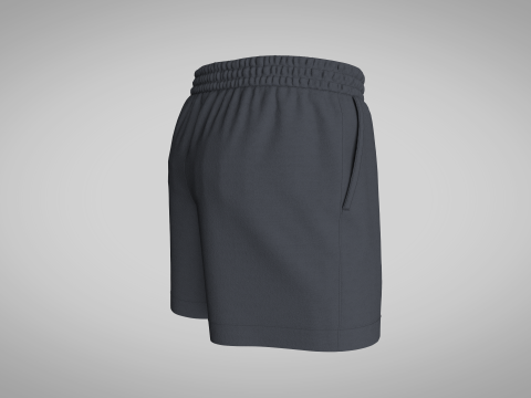 Men Shorts Model 3D