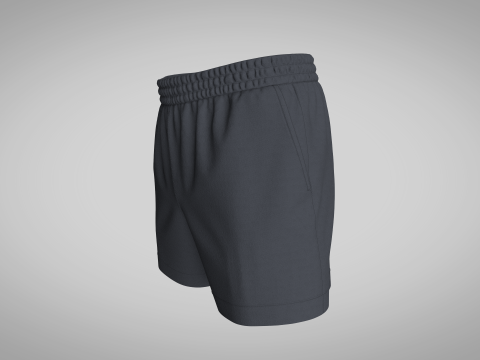 Men Shorts Model 3D