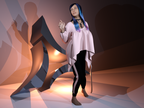 Tops With Jogger 3D Model