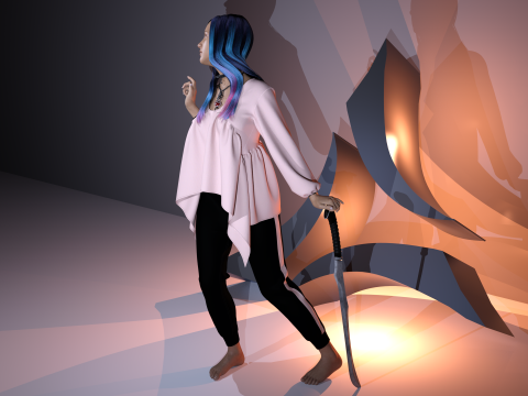 Tops With Jogger Model 3D