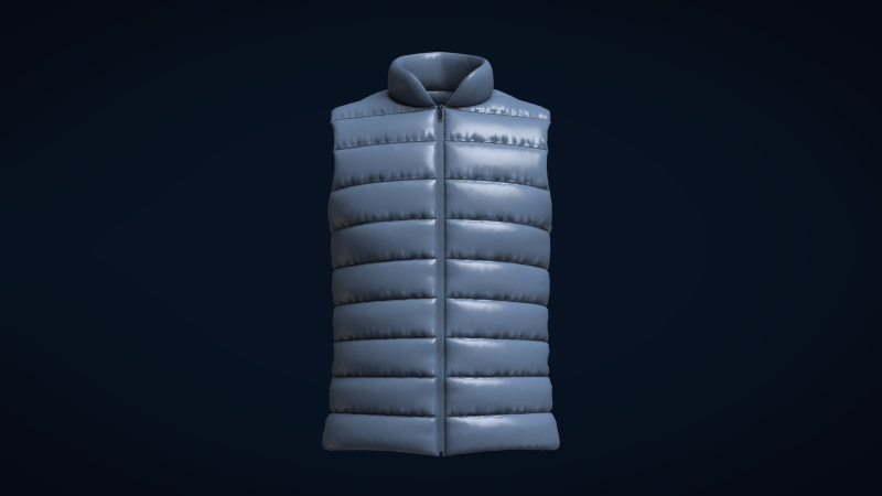 Men Vest Jackets 3D 模型 .c4d .max .obj .3ds .fbx .stl .blend 