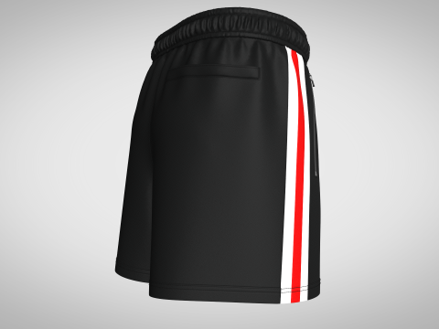 Men Pair of shorts 3D Model