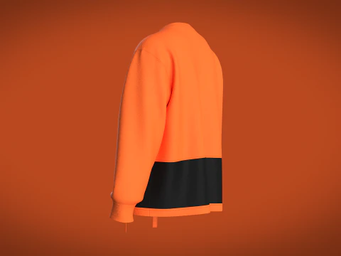 Men Sweatshirt - Okay 3D Model