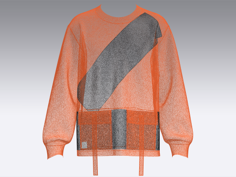 Men Sweatshirt - Okay Modelo 3D