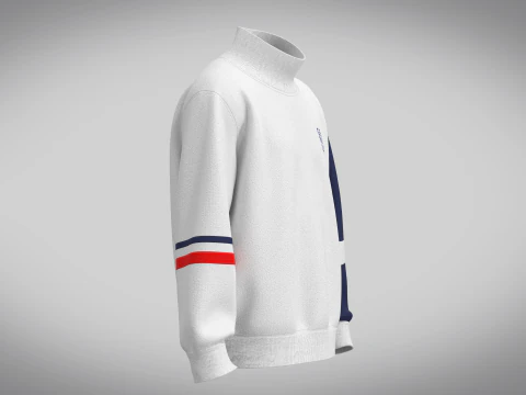 Men Sweatshirts - High Neck 3D Model