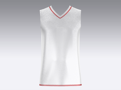 Basketball Jersey Player 03 3D Model