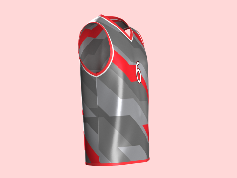 Basketball Jersey Player 06 Modelo 3D