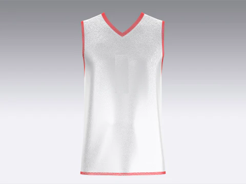 Basketball Jersey Player 06 3D Model